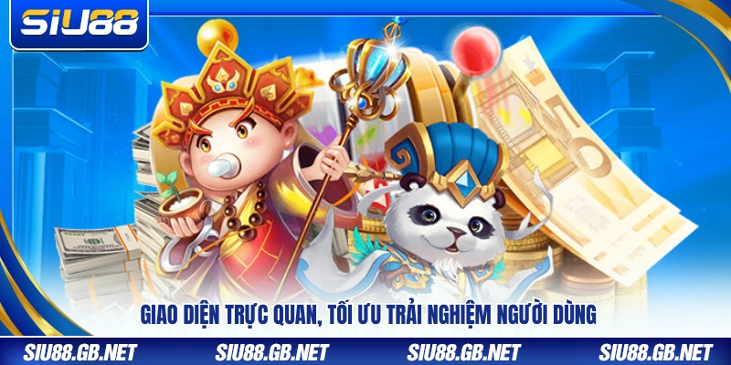 Thiết kế giao diện thân thiện và dễ thao tác